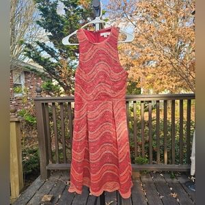 Sleeveless Autumn Crochet Inspired Dress